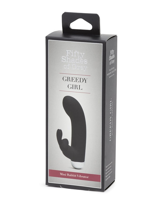 Greedy Girl - FSoG Mini Rabbit Vibrator - UABDSM