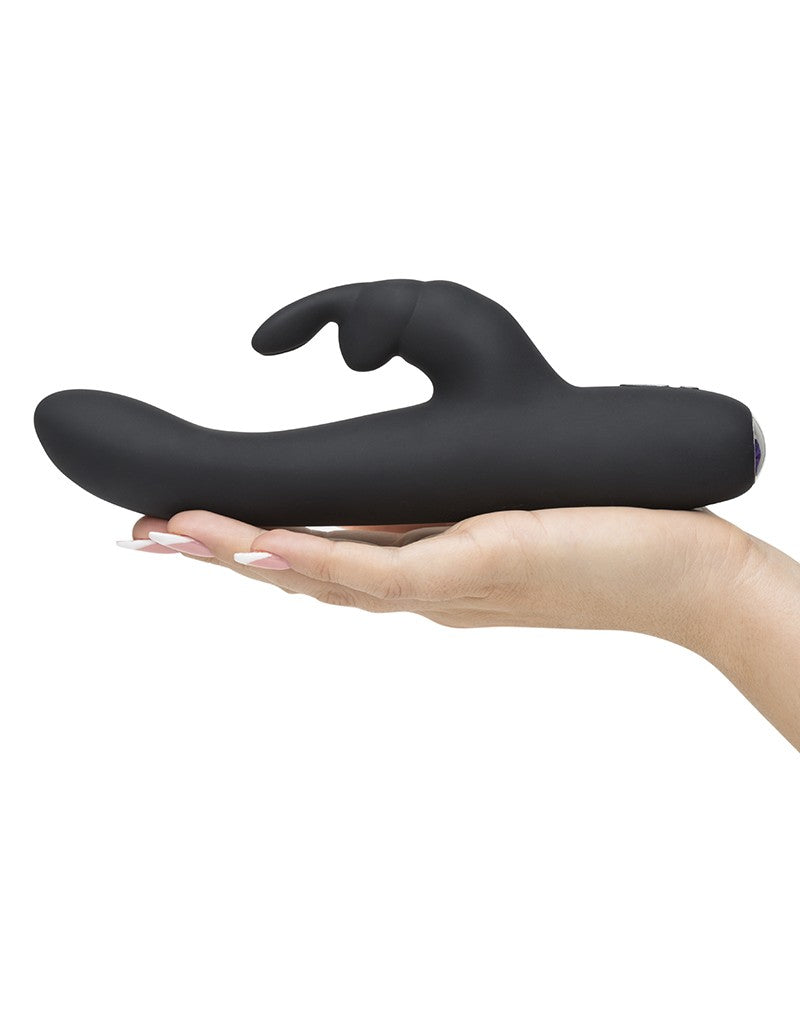 Greedy Girl - FSoG Slimline Rabbit Vibrator - UABDSM