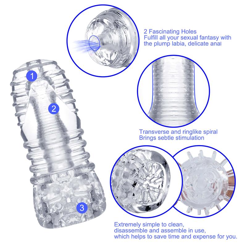 Hannx1 Ultimate Handjob Stroker Open Concept 5.9 - UABDSM