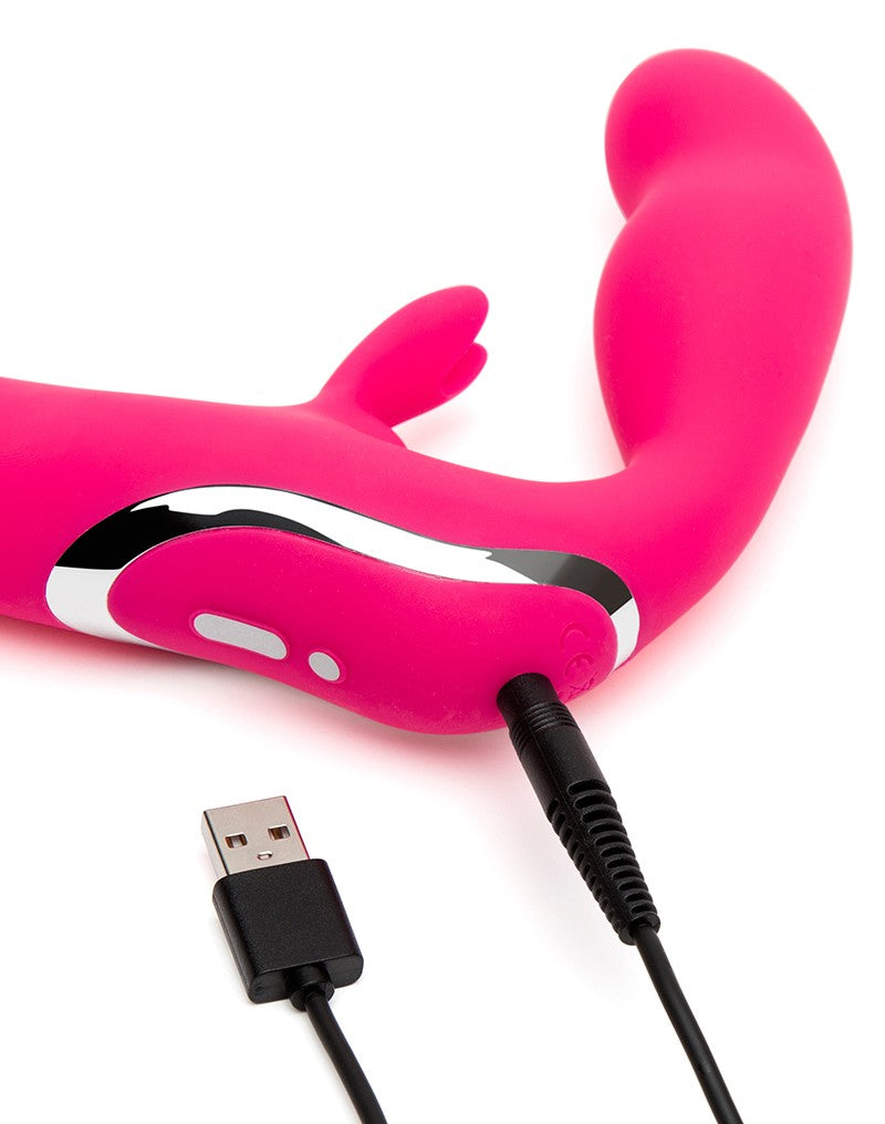 Happy Rabbit Recharge Strapless Strap-on - UABDSM