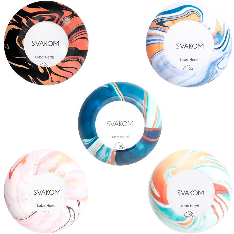 Hedy X Mix Textures Masturbator Egg Pack of 5 - UABDSM