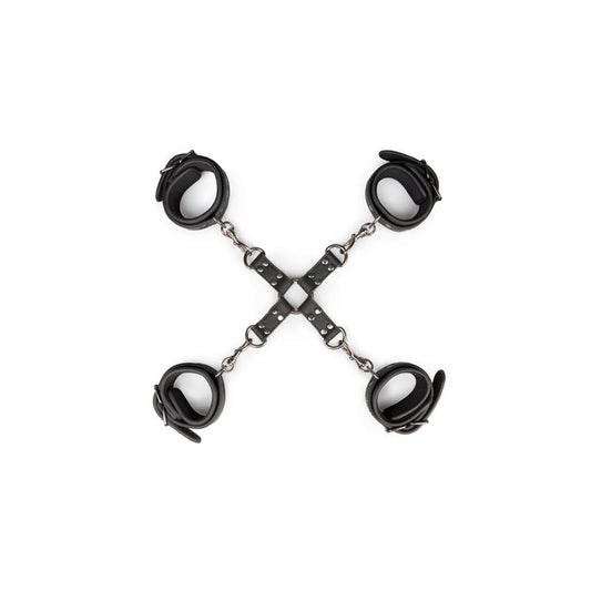 Hogtie with Hand and Anklecuffs Black Hogtie with Hand and Anklecuffs Black - UABDSM