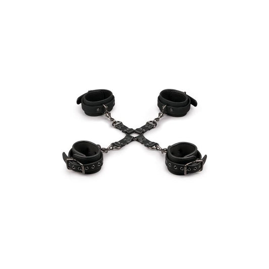 Hogtie with Hand and Anklecuffs Black - UABDSM