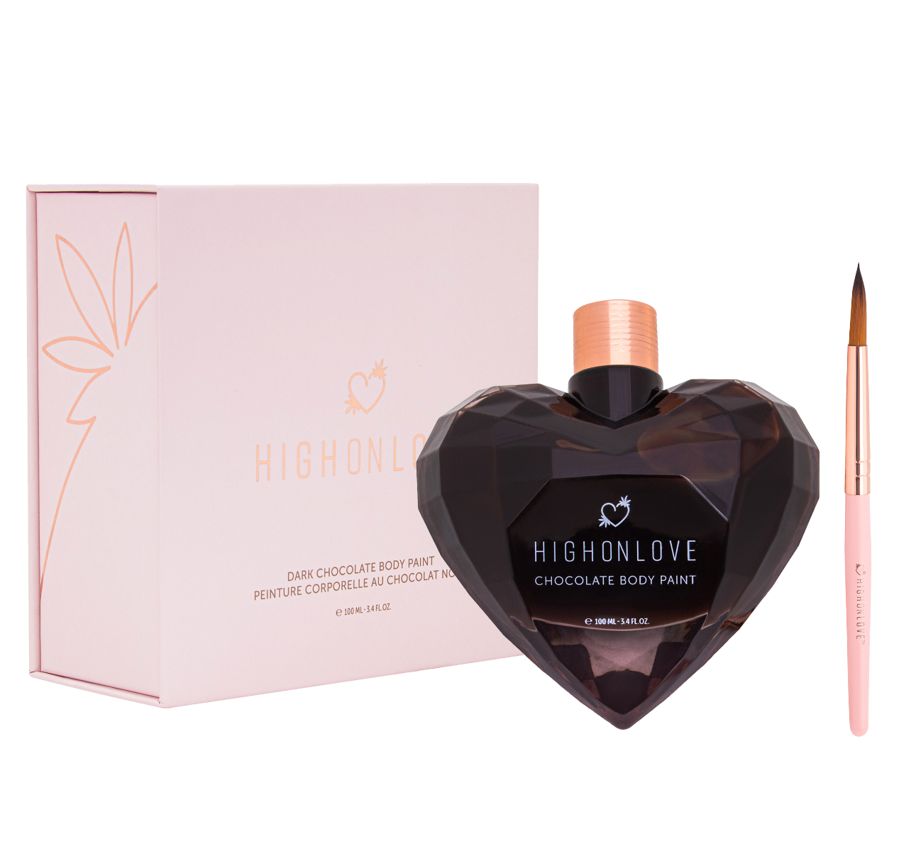 High On Love - Dark Chocolate Body Paint - UABDSM