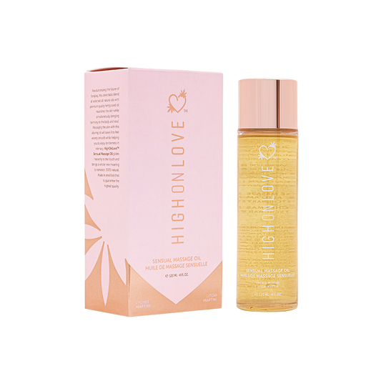 High On Love - Massage Oil - Lychee Martini High On Love - Massage Oil - Lychee Martini - UABDSM
