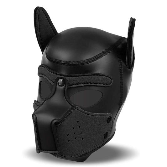 Hound Neoprene Dog Hound Removable Muzzle Black One Size - UABDSM