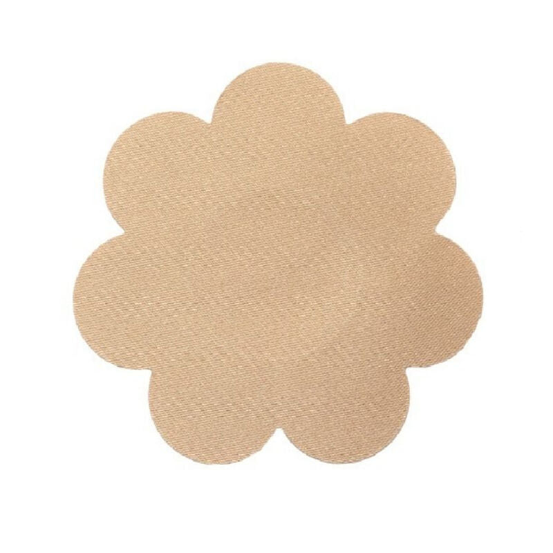 Bye Bra Breast Lift Pads + 3 Pairs Of Satin Nipple Covers - Beige Size F-h - UABDSM