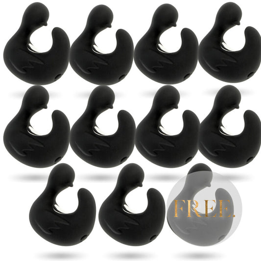 Black&silver Duckymania Vibrator Black 10 + 1 Free Black&silver Duckymania Vibrator Black 10 + 1 Free - UABDSM