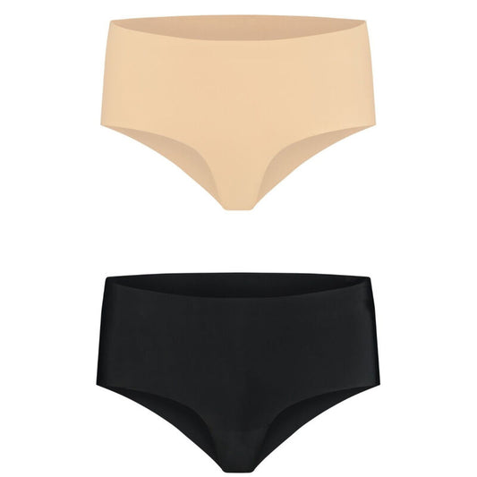 Bye Bra Invisible High Brief 2 Pack S Bye Bra Invisible High Brief 2 Pack S - UABDSM