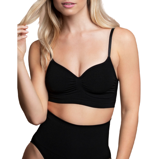 Bye Bra Seamless Bra Medium Control - Black S Bye Bra Seamless Bra Medium Control - Black S - UABDSM