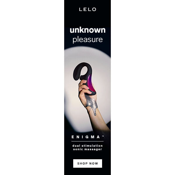 Lelo Enigma Dual Stimulation Sonic Massager Black - UABDSM