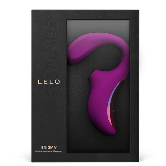 Lelo Enigma Dual Stimulation Sonic Massager Deep Rose - UABDSM