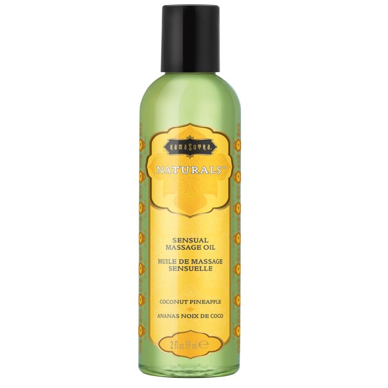 Kamasutra Natural Massage Oil Coconut And Pi A 59 Ml - UABDSM