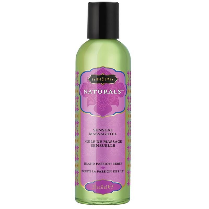 Kamasutra Island Passion Berry Natural Massage Oil 59 Ml - UABDSM