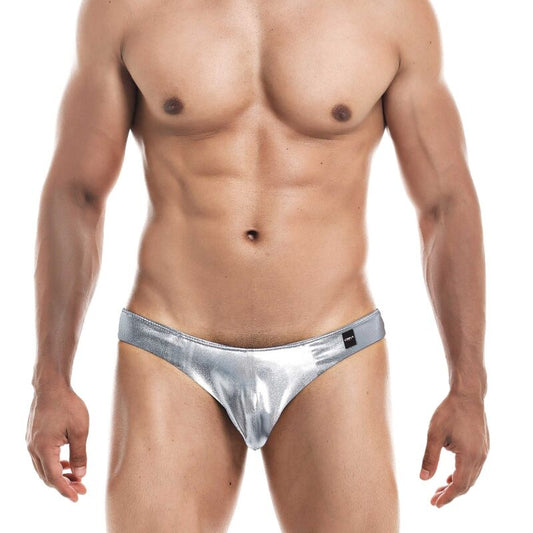 Cut4men - Low Rise Brief Silver S Cut4men - Low Rise Brief Silver S - UABDSM