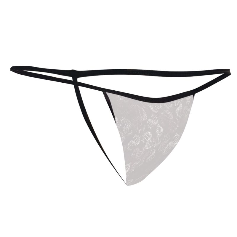 Cut4men - G-string Provocative Black Skai Xl - UABDSM