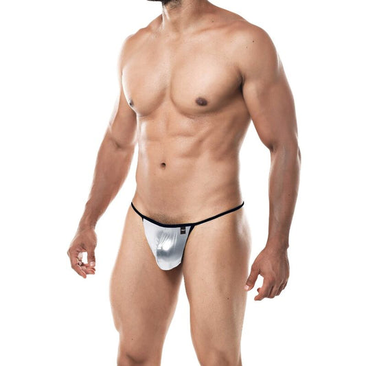 Cut4men - G-string Provocative Silver L Cut4men - G-string Provocative Silver L - UABDSM