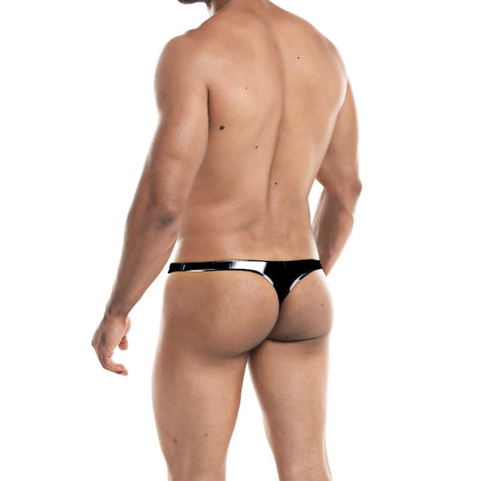 Cut4men - Thong Provocative Black Skai L - UABDSM