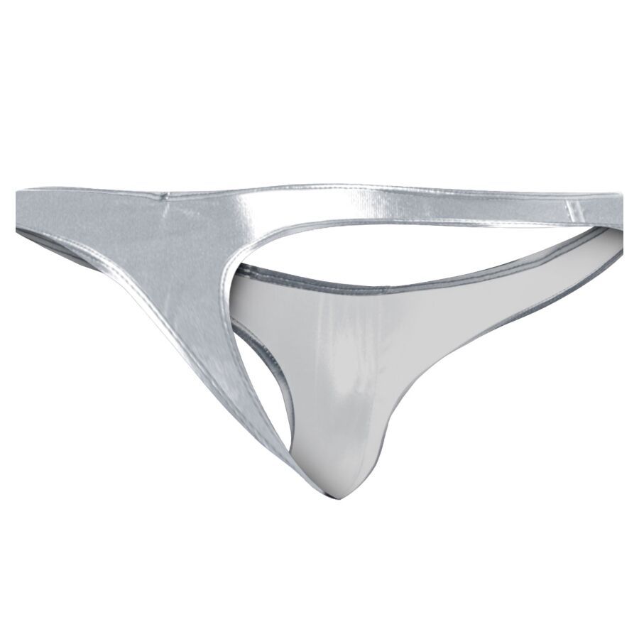 Cut4men - Thong Provocative Silver L - UABDSM