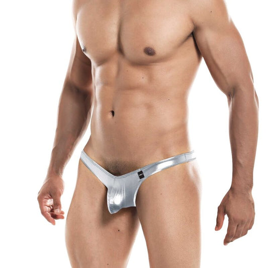 Cut4men - Pouch Enhancing Thong Silver M Cut4men - Pouch Enhancing Thong Silver M - UABDSM