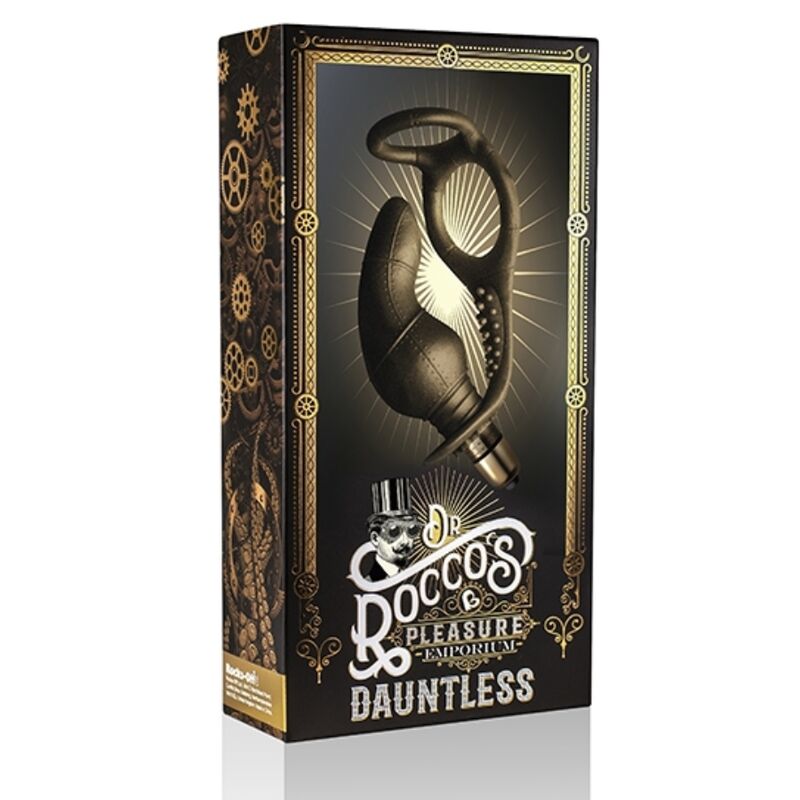Rocks-off Dr Roccos Pleasure Emporium Dauntless Vibrating Prostate Massager And Ring - UABDSM