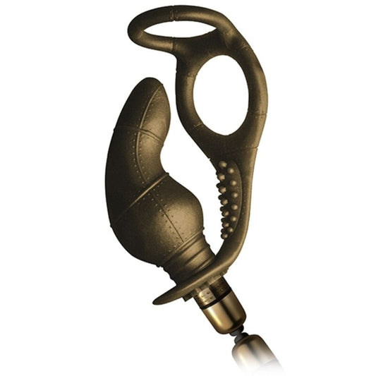 Rocks-off Dr Roccos Pleasure Emporium Dauntless Vibrating Prostate Massager And Ring Rocks-off Dr Roccos Pleasure Emporium Dauntless Vibrating Prostate Massager And Ring - UABDSM