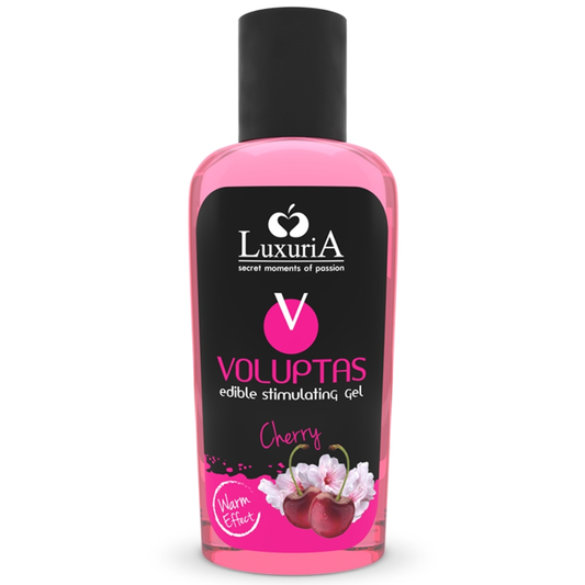 Luxuria Voluptas Edible Stimulating Gel Warming Effect - Cherry 100 Ml Luxuria Voluptas Edible Stimulating Gel Warming Effect - Cherry 100 Ml - UABDSM