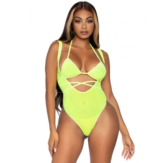Leg Avenue Bikini Top And Bodysuit One Size Leg Avenue Bikini Top And Bodysuit One Size - UABDSM