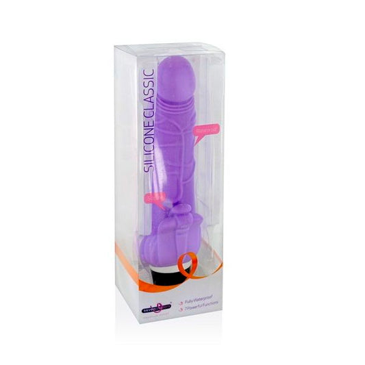 Classic Silicone Vibrator Purple Classic Silicone Vibrator Purple - UABDSM