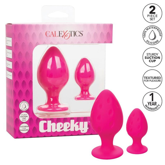 Calex Cheeky Buttplug - Pink Calex Cheeky Buttplug - Pink - UABDSM