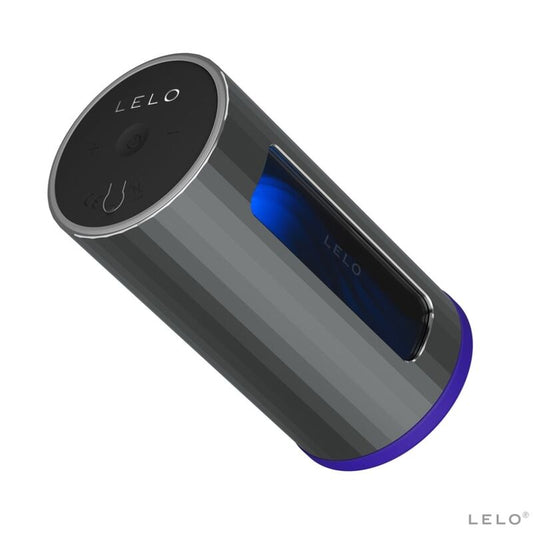 Lelo F1s V2 Masturbator Sdk Technology - Gunmetal And Blue Midnight - UABDSM