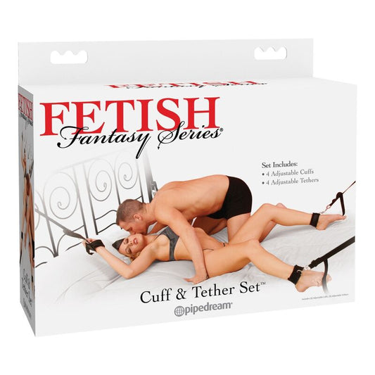 Fetish Fantasy Cuff And Tether Set - UABDSM