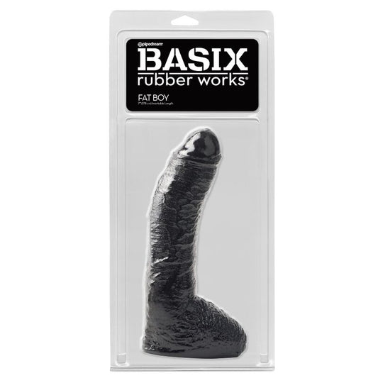 Basix Fat Boy 18 Cm Dong Black - UABDSM