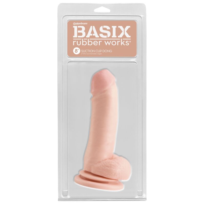 Basix Rubber Works Suction Cup 18 Cm Dong Flesh - UABDSM