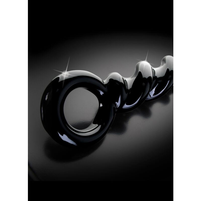 Icicles Number 39 Hand Blown Glass Massager - UABDSM