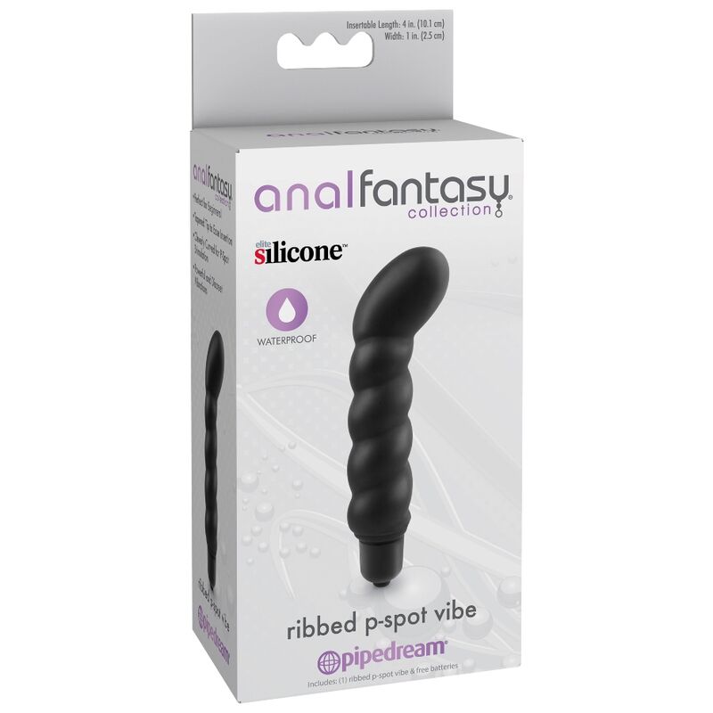 Anal Fantasy Ribbed P-spot Vibe - UABDSM