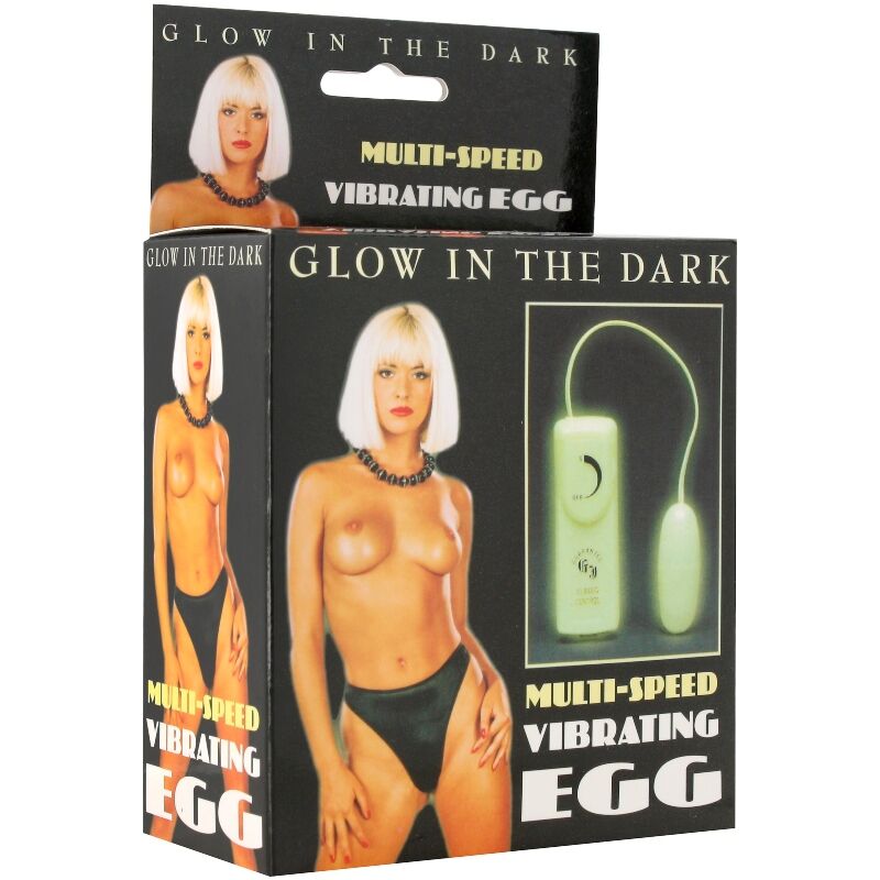Sevencreations Vibrating Egg Glow In The Dark - UABDSM