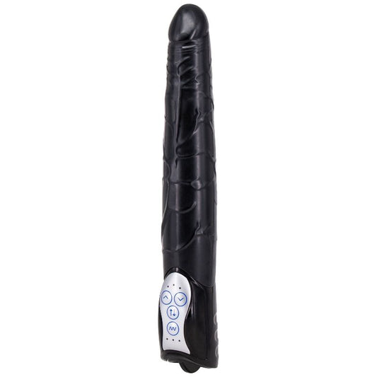 Sevencreations Long John Realistic Vibrator Up & Down Black Sevencreations Long John Realistic Vibrator Up & Down Black - UABDSM