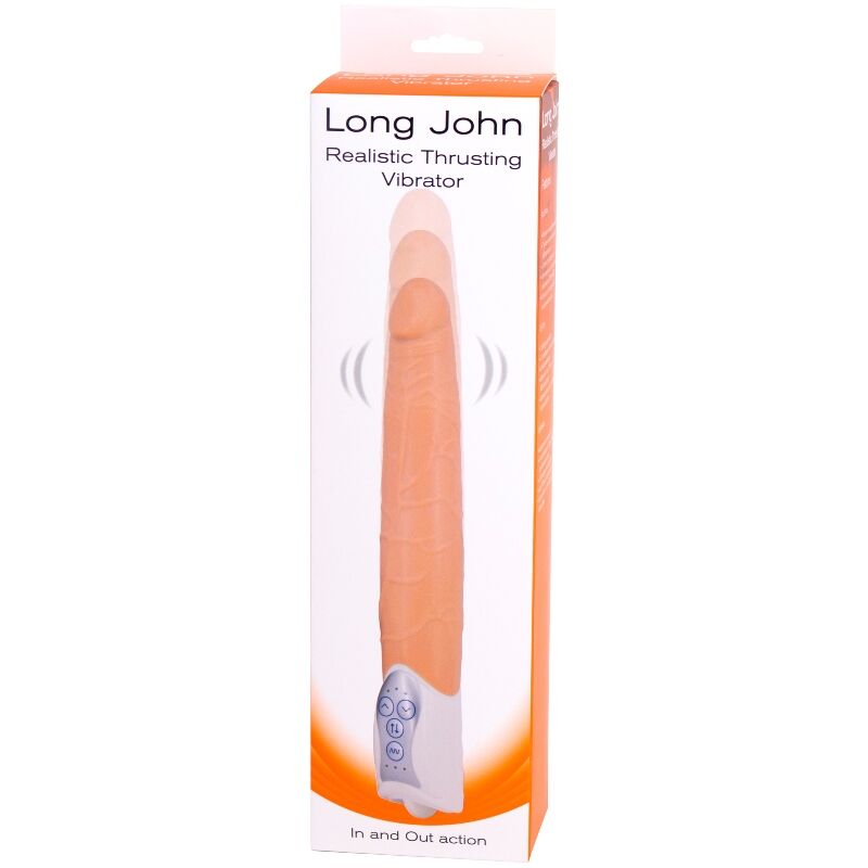 Sevencreations Long John Realistic Vibrator Up & Down - UABDSM