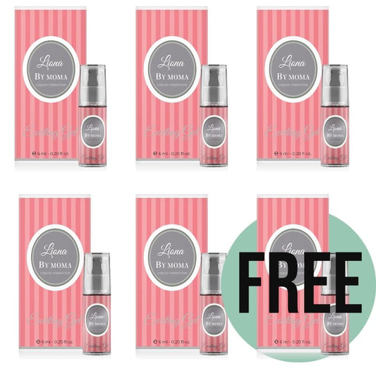 Liona By Moma Vibrador Liquido Exciting Gel 6 Ml 5+1 Free Liona By Moma Vibrador Liquido Exciting Gel 6 Ml 5+1 Free - UABDSM