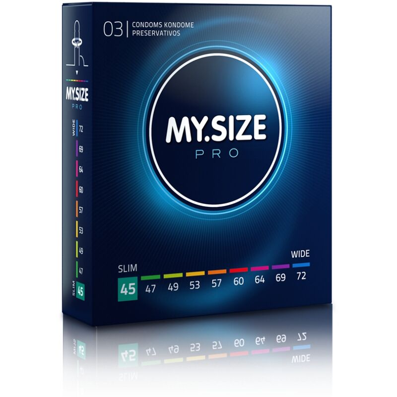 My Size Pro Condoms 45 Mm 3 Units - UABDSM