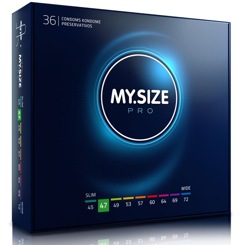 My Size Pro Condoms 47 Mm 36 Units - UABDSM