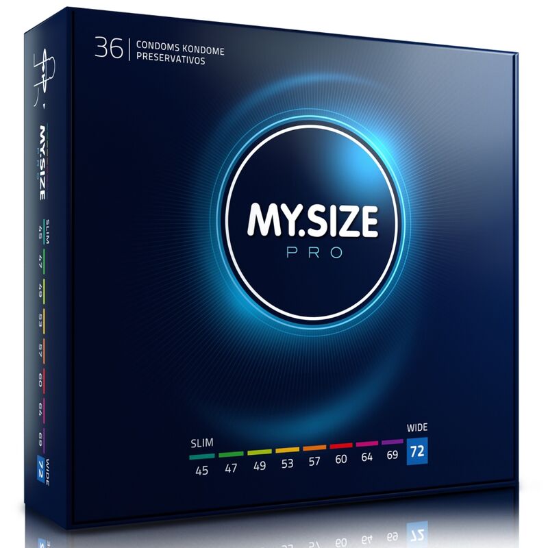 My Size Pro Condoms 72 Mm 36 Units - UABDSM