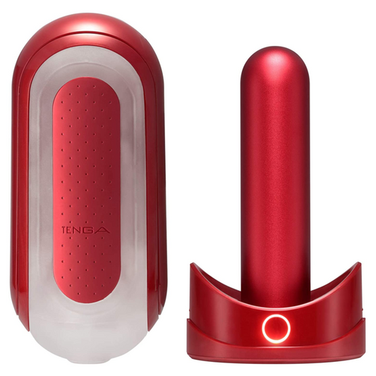 Tenga Flip 0 (zero) Red And Flip Warmet Set - UABDSM