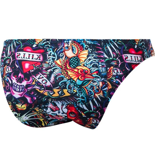 Cut4men - Low Rise Brief - Tattoo Xl - UABDSM