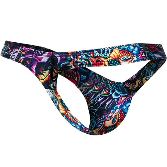 Cut4men - Pouch Enhancing Thong - Tattoo M - UABDSM