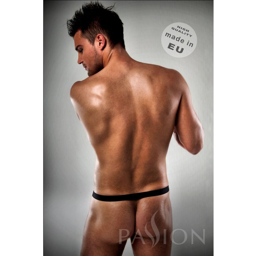 Thong White Metal By Passion Men Lingerie Komplet L/xl - UABDSM