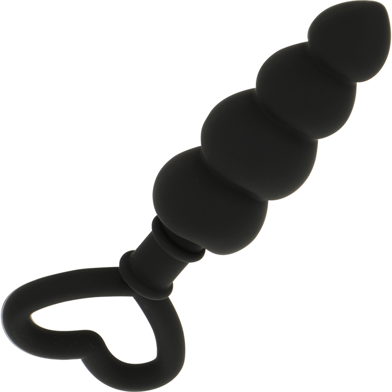 Ohmama Silicone Buttplug With Heart Ring - UABDSM