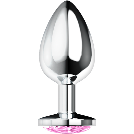 Ohmama Anal Plug Metal - Pink L - UABDSM