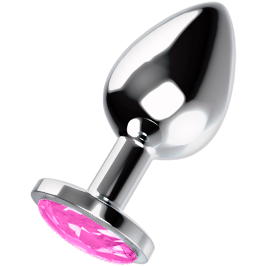 Ohmama Anal Plug Metal - Pink L Ohmama Anal Plug Metal - Pink L - UABDSM